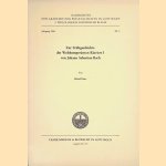 Zur Fr&uuml;hgeschichte des Wohltemperierten Klaviers I von Johann Sebastian Bach door Alfred D&uuml;rr