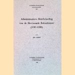 Administratieve briefwisseling van de Hervormde Rekenkamer (1787-1789) door Erik Aerts