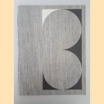 Collages of found book pages and coloured paper door Louis Reith