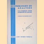 Besperkingen en analyses van werken voor harmonie en fanfare: Deel 1 door Jac. - en anderen Offenbach
