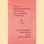 Korte en Noodigste Grond-Regelen van de Bassus-Continuus & Korte en Eenvoudige Handleiding tot het Leeren van 't Clavecimbel of Orgel-Spel door J.P.A. Fischer e.a.
