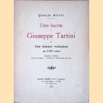 Une le&ccedil;on de Giuseppe Tartini et une femme violoniste au XVIIIe si&egrave;cle door Charles Bouvet