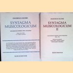 Syntagma musicologicum: Gesammelte Reden und Schriften (2 volumes) door Friedrich Blume