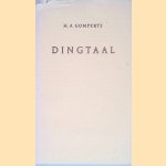 Dingtaal door H.A. Gomperts