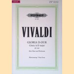 Antonio Vivaldi: Gloria D-Dur = Gloria in D major - RV 589: Soli, Chor und Orchester - Klavierauszug = Vocal Score door Klaus Burmeister