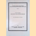 Georg Muffat zur Auff&uuml;hrungspraxis door Walter Kolneder
