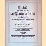 Versuch über die wahre Art, das Clavier zu spielen: Erster und zweiter Teil
Carl Philipp Emanuel Bach
€ 15,00 Versuch über die wahre Art, das Clavier zu spielen: Erster und zweiter Teil
Carl Philipp Emanuel Bach
€ 15,00