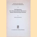 Die Bedeutung der alttestamentlichen Historien in Johann Sebastian Bachs Kantaten. door Helene Werthemann