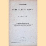 Some Famous Songs: An Art Historical Sketch (1878) door Fanny Raymond Ritter