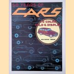 50 Years of Cars to color, fold & display door Marc Arceneaux