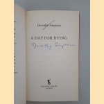 A Day for Dying *SIGNED* door Dorothy Simpson