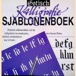 Gotisch kalligrafie sjablonenboek door Stewart Walton
