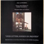 Over letters, boeken en prenten
didactische brochure voor het Museum Plantin-Moretus en het Stedelijke Prentenkabinet
F. de - en anderen Nave
&euro;&nbsp;20,00
