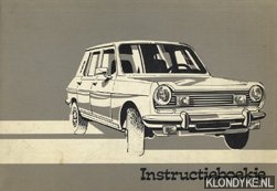 Diverse auteurs - Instructieboekje Simca 1100