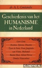 Constandse, A.L. - Geschiedenis van het humanisme in Nederland
