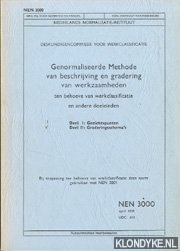 Diverse auteurs - Genormaliseerde Methode van beschrijving en gradering van werkzaamheden ten behoeve van werkclassificatie en andere doeleinden. (2 delen samen)