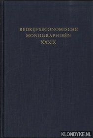 Verdoorn, P.J. - Bedrijfseconomische monographien XXXIX: Het commercieel beleid bij verkoop en inkoop