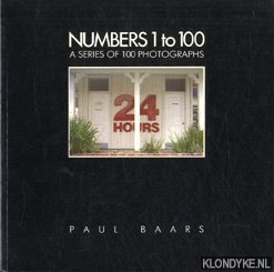 Baars, Paul - Numbers 1 to 100. A series of 100 photographs