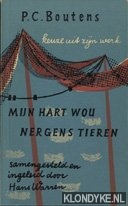 Boutens, P. C. - Mijn hart wou nergens tieren