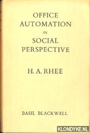 Rhee, H.A. - Office automation in social perspective