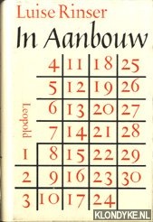 Rinser, Luise - In aanbouw: een soortdagboek 1967-1970