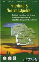 Diverse auteurs - Fietsroute-atlas: Friesland & Noordoostpolder