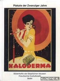 Popitz, Klaus - Plakate der Zwanziger Jahre. Bilderhefte der Staatlichen Museen Preuischer Kultubesitz Berlin