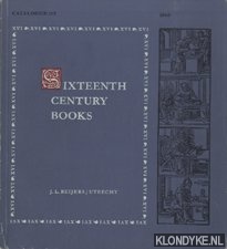 Diverse auteurs - Sixteenth century books