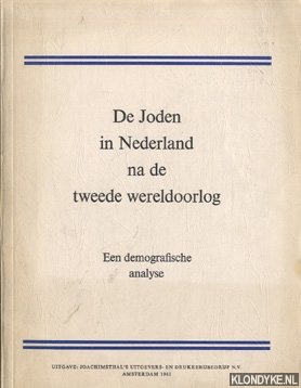 Vedder, A. - De Joden in Nederland na de Tweede Wereldoorlog: een demografische analyse