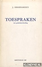 Krishnamurti, J. - Toespraken met gedachtenwisseling