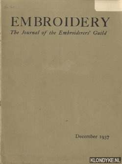 Diverse auteurs - Embroidfery. The journal of the Embroiderers' Guild - December 1937