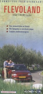 Diverse auteurs - ANWB/VVV toeristenkaart Flevoland 1:100.000