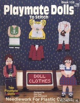 Cool, Kim - Playmate dolls to stitch. Needlework for plastic canvas