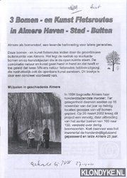Diverse auteurs - 3 Bomen- en Kunst Fietsroutes in Almere Haven - Stad - Buiten
