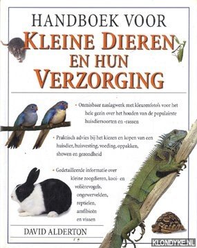 Alderton, David - Handboek voor kleine dieren en hun verzorging