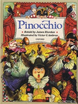 Riordan, James (retold by) & Ambrus, Victor G. (illustrated by) - Pinocchio