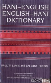 Lewis, Paul & Bibo, Bai (Bo, Piu) - Hani - English / English - Hani Dictionary. Haqniqdoq - Yilyidoq. Doqlo - Soqdaoq