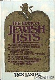 Landau, Ron - The book of jewish lists