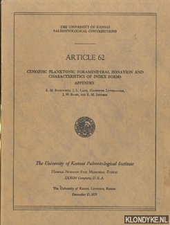 Stainforth, R.M. & Lamb, J.L. & Luterbacher, Hanspeter & Beard, J.H. & Jeffords, R.M. - Article 62. Cenozoic planktonic foraminiferal zonation and characteristics of index forms
