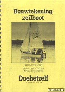 Grupstra, Mart. F. (ontwerp) & Peeters, Jan (beschrijving) - Bouwtekening zeilboot