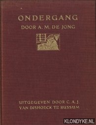 Jong, A.M. de - Ondergang
