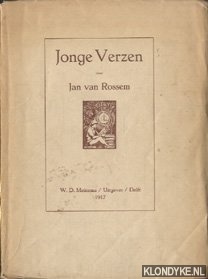 Rossem, Jan van - Jonge Verzen
