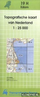 Diverse auteurs - Topografische kaart van Nederland 1:25000: Edam 19-H