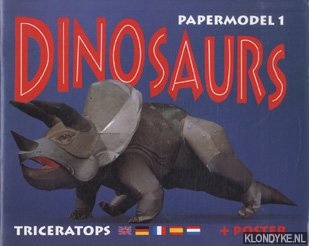 Diverse auteurs - Papermodel 1. Dinosaurs