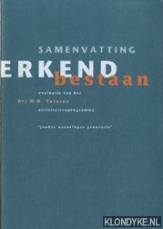 Taverne, M.D. - Samenvatting erkend bestaan evaluatie van het activiteitenprogramma ''Joodse naoorlogse generatie''