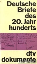 Diverse auteurs - Deutsche briefe des 20. Jahr hunderts DTV dukumente