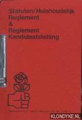 Diverse auteurs - Statuten/huishoudelijk reglement & reglement kandidaatstelling