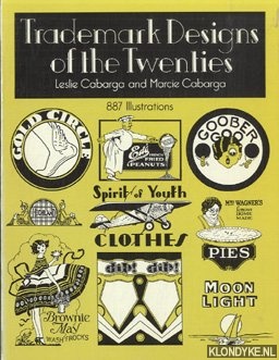 Cabarga, Leslie & Marcie Cabarga - Trademark designs of the twenties 887 illustrations