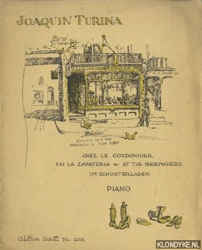 Turina, Joaquin - Chez le cordonnier. Petits scenes pour piano