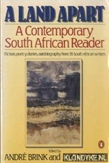 Brink, Andr and J.M. Coetzee - A land apart. A contemporary Aouth African reader